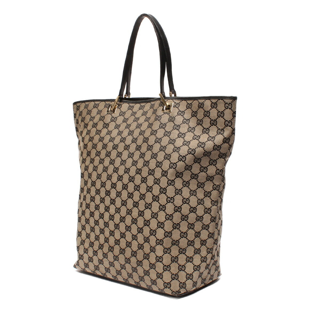Gucci Bag Eclipse Tote Brown GG Canvas Tote